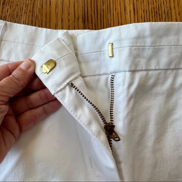 ⭐️ J Crew White Chino 6” Inseam Short Size 10 - Picture 4 of 12